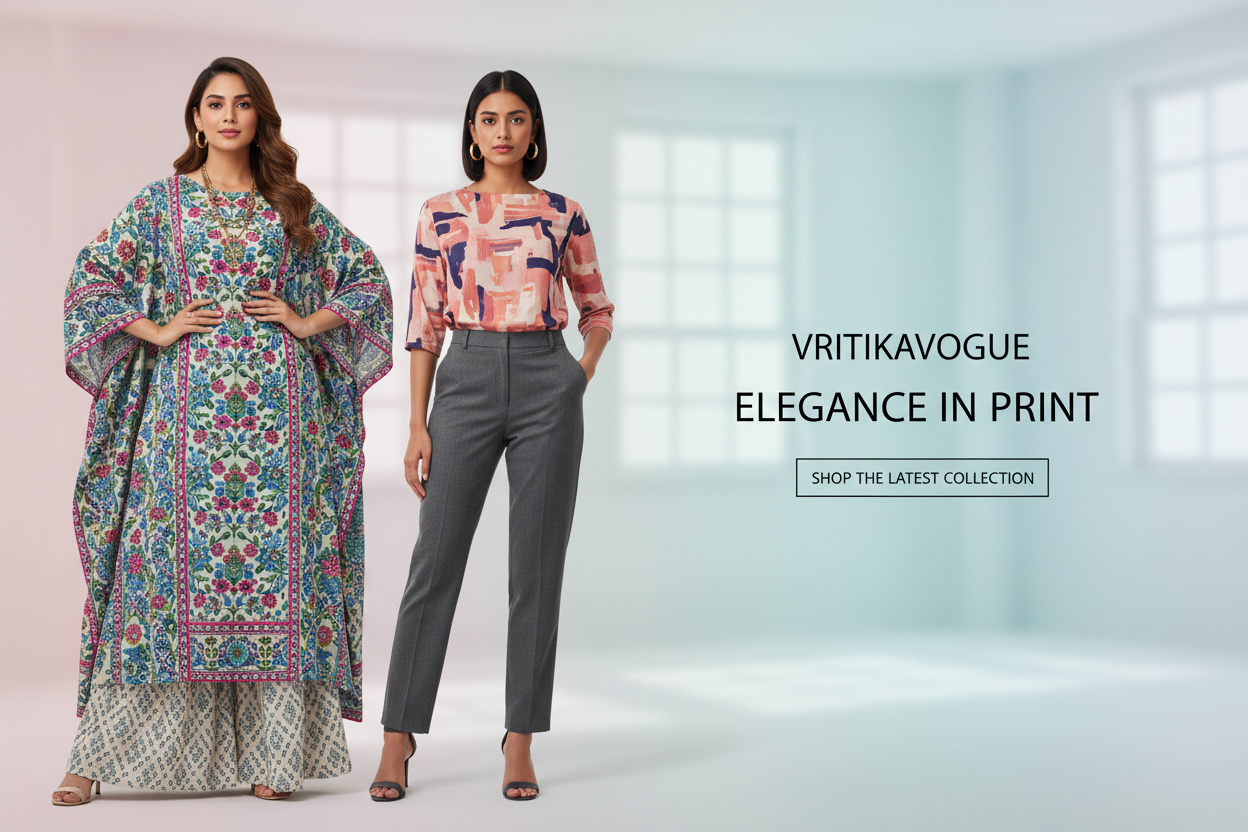 VRITIKAVOGUE Tops & Tunics Hero Banner